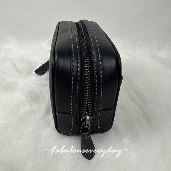 Coach Small Travel Kit In Signature Camo Print In Grey Multi CX879 NWT - Picture 4 of 8